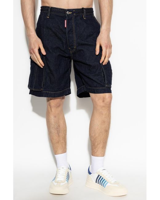 DSquared² Blue Shorts Capsule `summer Lovers`, for men