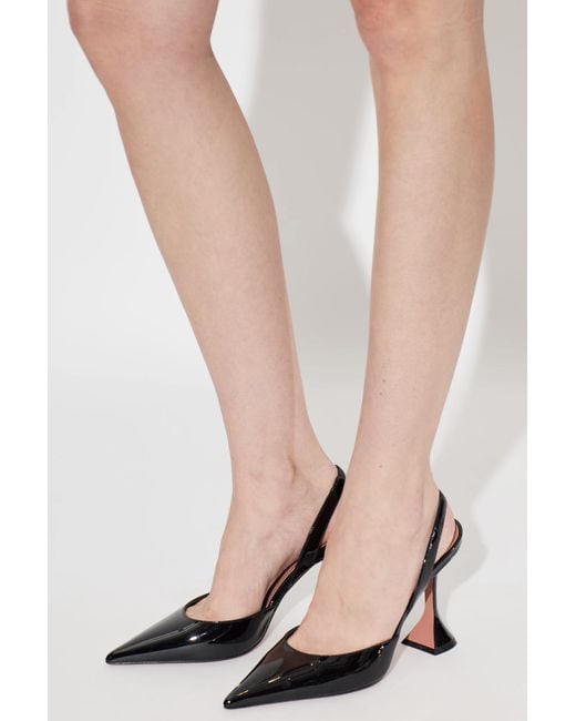 AMINA MUADDI Black 'Holli' Heeled Shoes