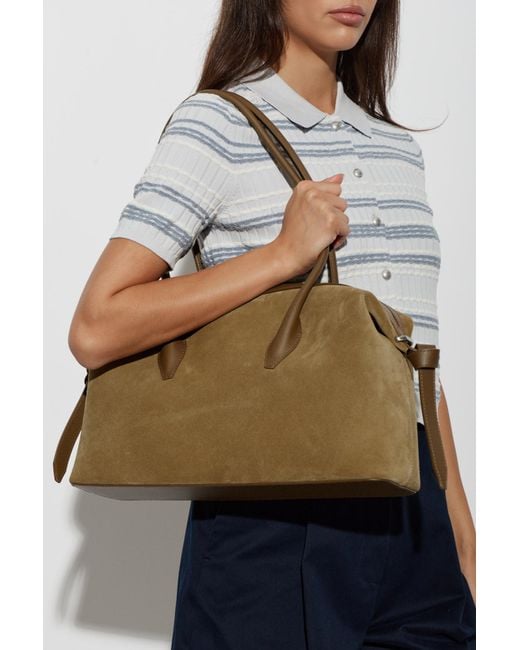 Yuzefi Metallic 'Brioche Duffle' Bag