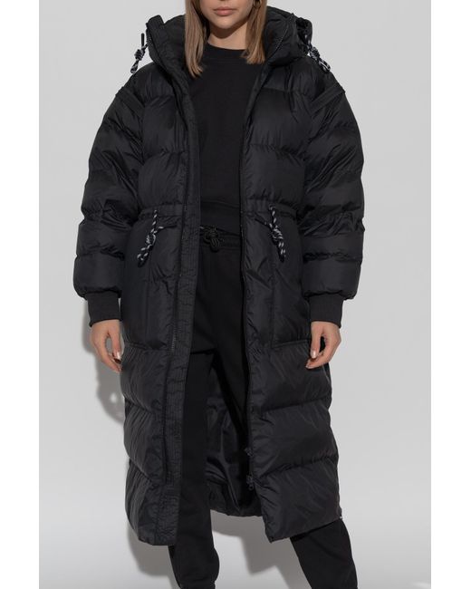 Adidas By Stella McCartney Black Quilted Coat