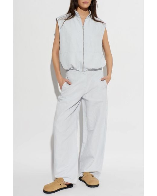 Samsøe & Samsøe White "Sakaila" Vest