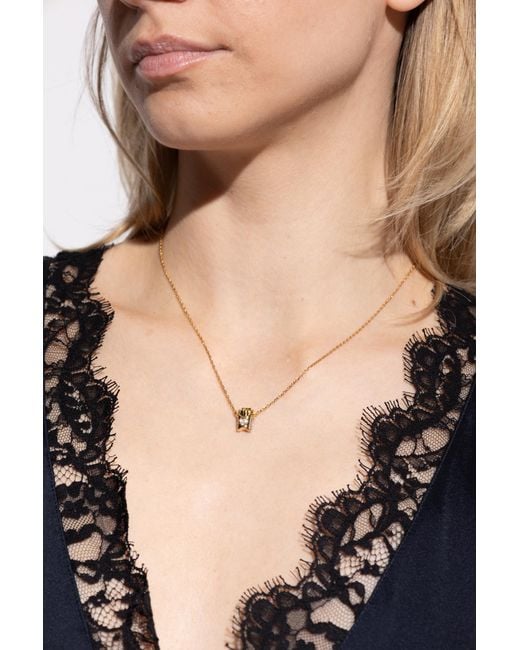 Kate Spade Metallic Necklace With Pendant