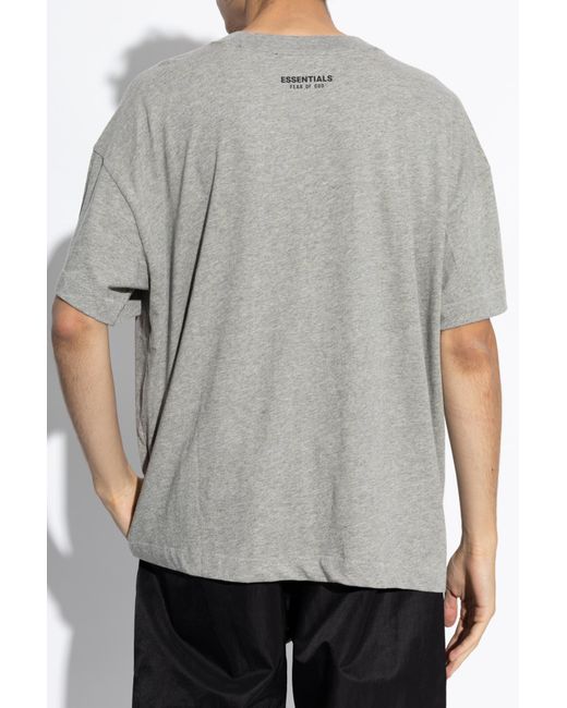 Fear Of God Gray Three-Pack Of T-Shirts for men