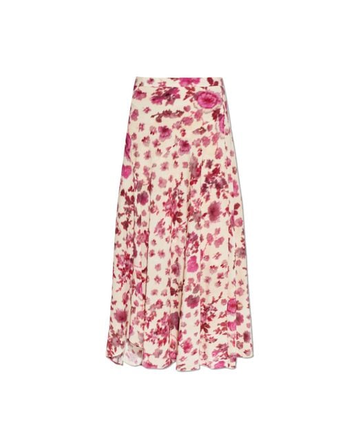 Isabel Marant White Skirt "Sakura"