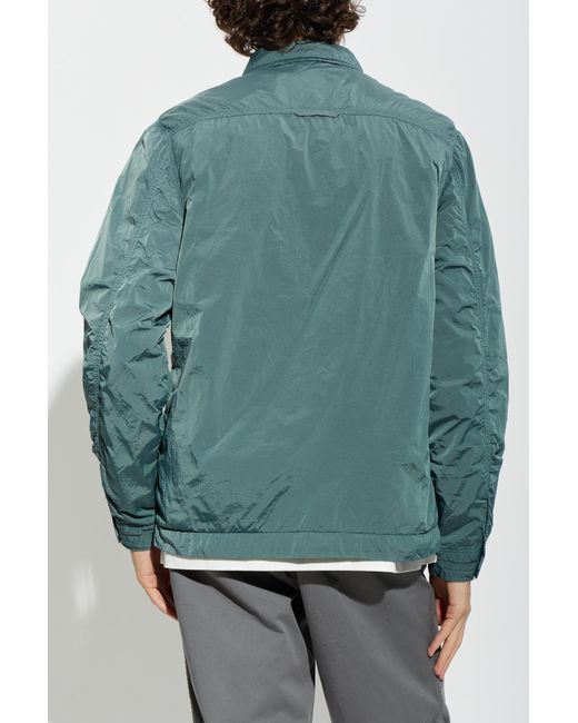 Paul Smith Gray Jacket With Logo Patch for men