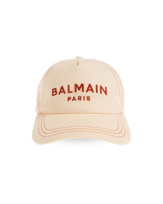 Balmain Natural Baseball Cap
