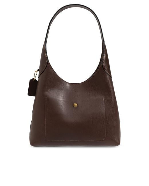 COACH Brown Shoulder Bag Brooklyn 28