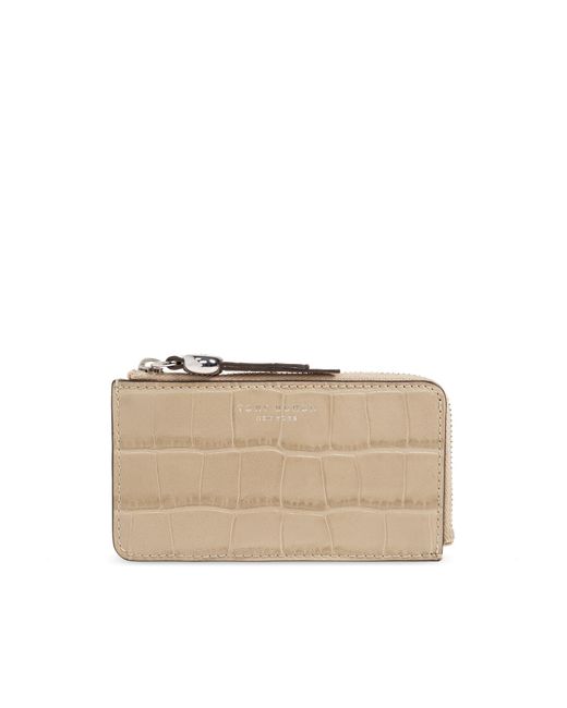 Tory Burch Natural 'Romy' Card Case