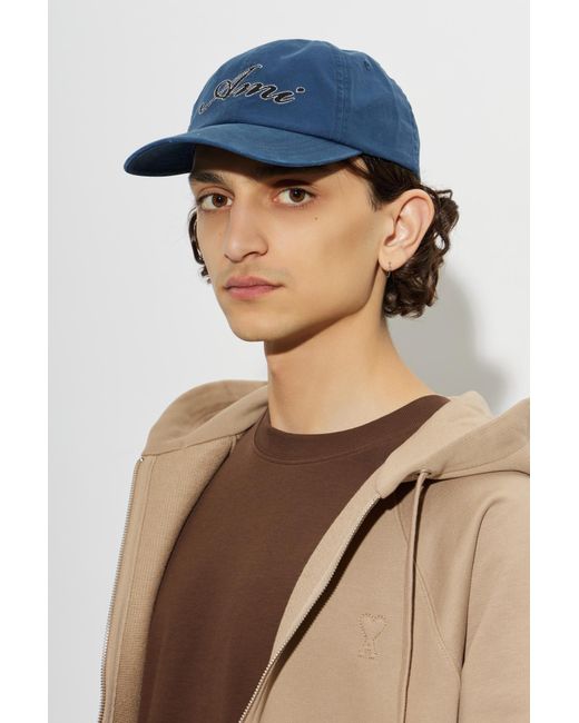 AMI Red Cap With Logo