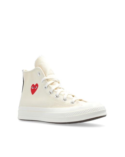 COMME DES GARÇONS PLAY White Trainers