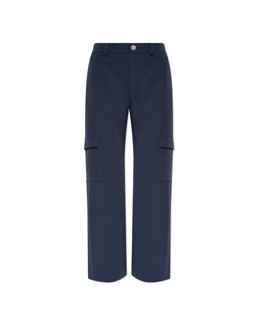 Custommade• Blue 'pax' Relaxed-fitting Trousers,