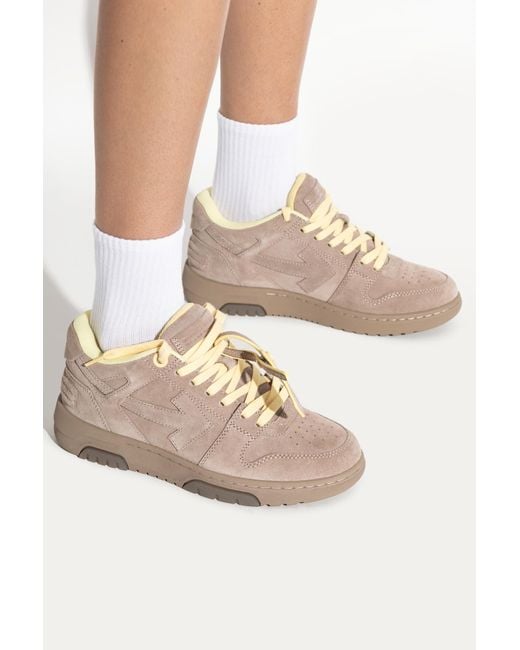 Off-White c/o Virgil Abloh Brown Out Of Office Sports Shoes