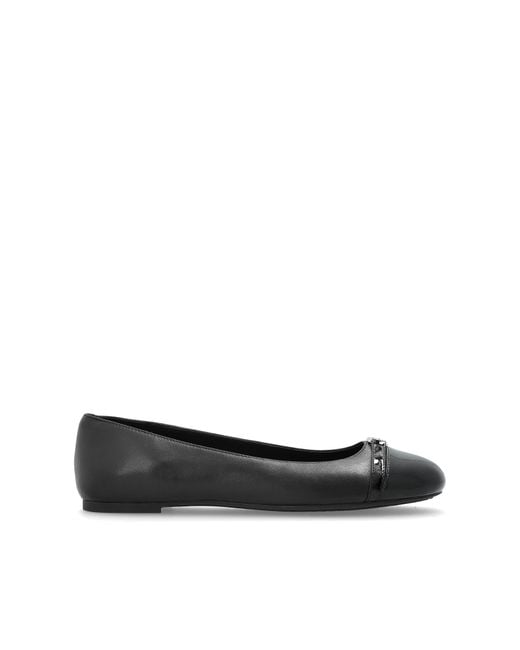 MICHAEL Michael Kors Black Mandy Ballerinas