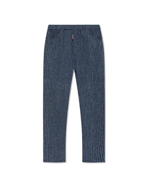 DSquared² Blue Gym Trousers for men