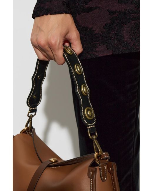 Etro Black Short Bag Strap