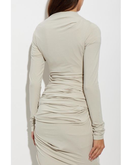 Entire studios Natural Draped Top