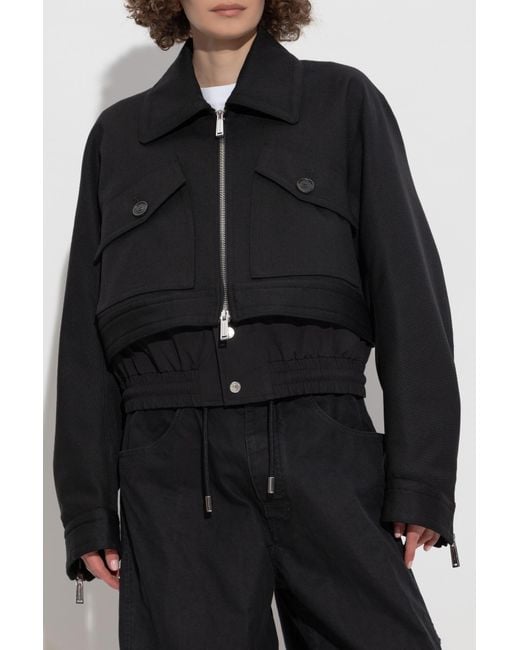 DSquared² Black Wool Jacket