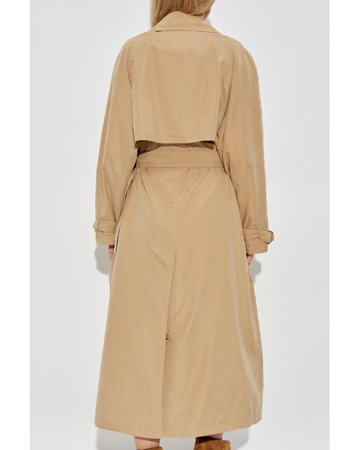 Isabel Marant Natural "Elea" Trench Coat
