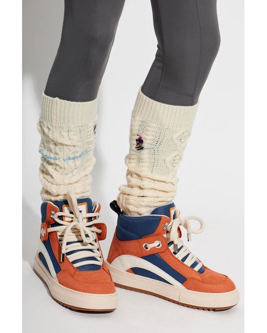 DSquared² Natural Wool Leg Warmers for men