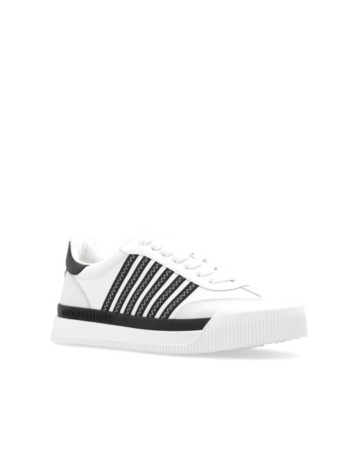 DSquared² White 'new Jersey' Sneakers, for men