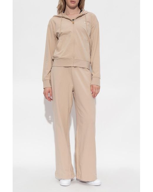 EA7 Natural Tracksuit Set: Sweatshirt And Trousers From The `sustainability` Collection,
