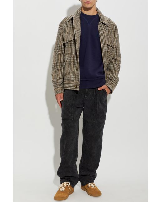 Isabel Marant Blue "Miker" Sweatshirt for men