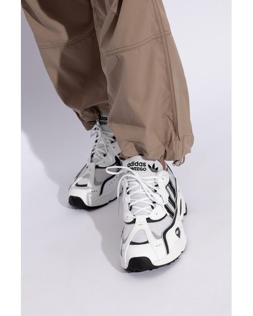 Adidas Originals White 'ozweego' Sneakers,