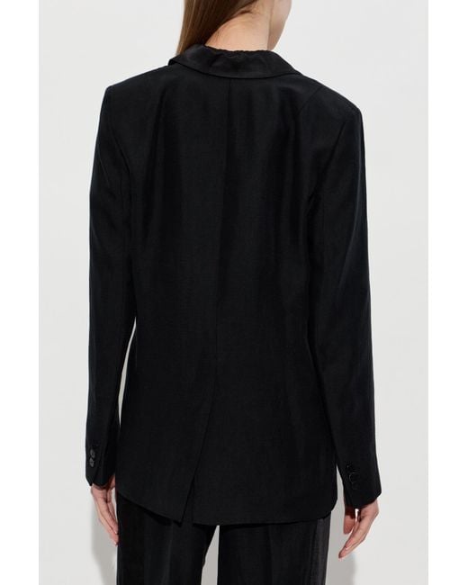 Paul Smith Black Single-Vent Blazer