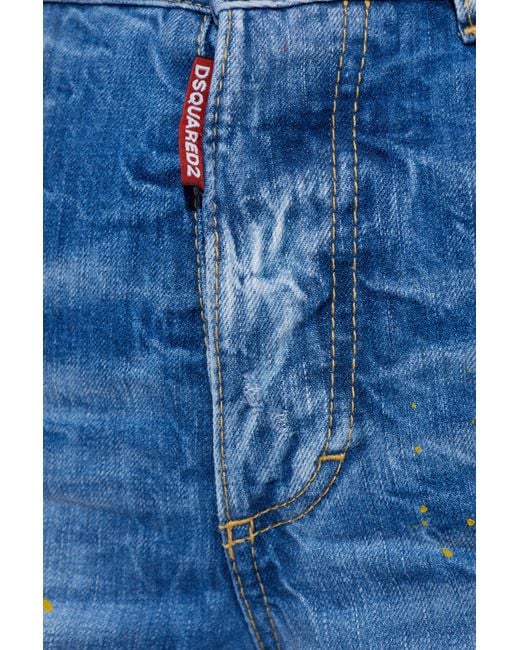 DSquared² Blue Boston Jeans