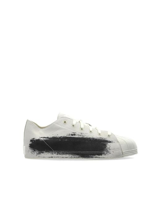 Y-3 Gray 'Nizzastar Lo' Sports Shoes