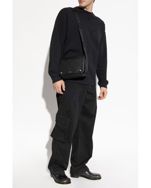 Loewe Black 'Cargo' Trousers for men