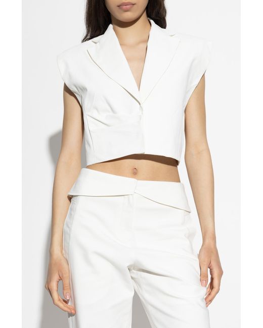 IRO White Vest Balny