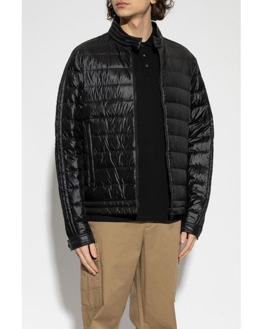 Moncler Black Quilted Jacket 'Jacobus' for men