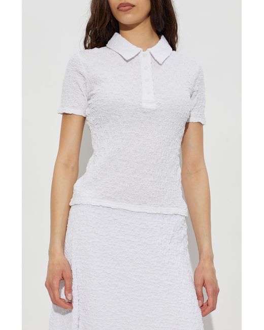 Samsøe & Samsøe White Polo "Sadaisy"