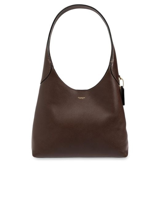 COACH Brown Shoulder Bag Brooklyn 28