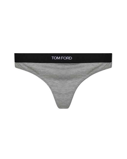 Tom Ford Black Strings With Logo