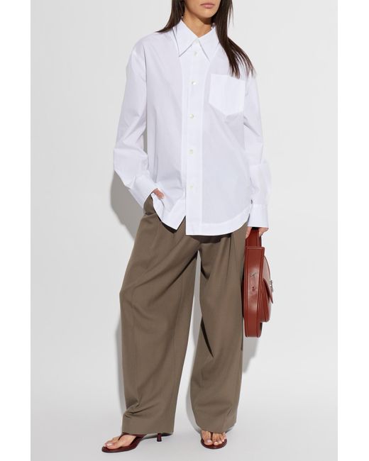 AMI White Shirt With Pocket