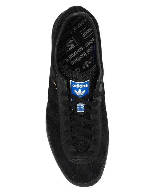 Adidas Originals Black ‘Gazelle Spzl’ Sports Shoes