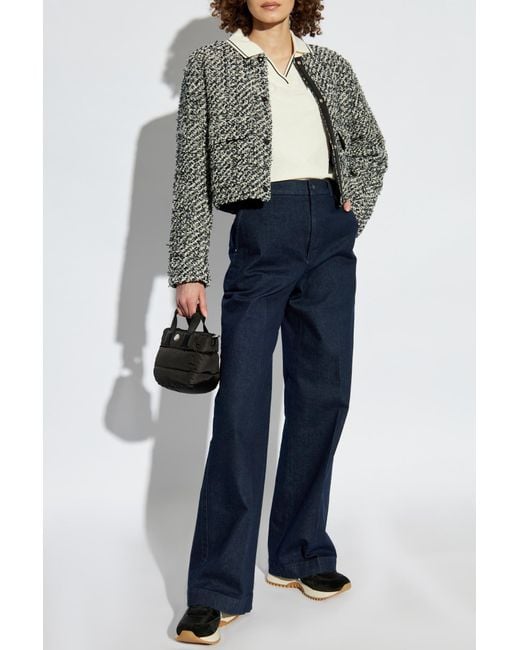 Moncler Multicolor Straight Cut Jeans