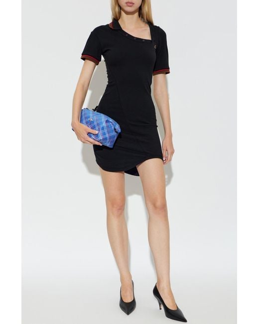 Vivienne Westwood Black 'Glory Polo' Dress