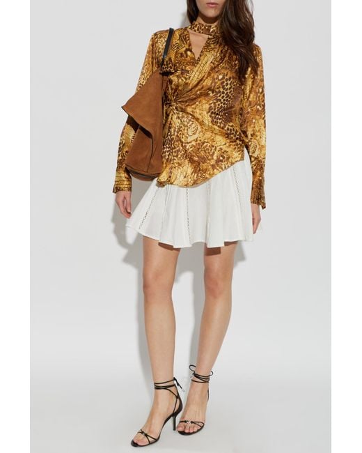 AllSaints White 'Frances' Skirt
