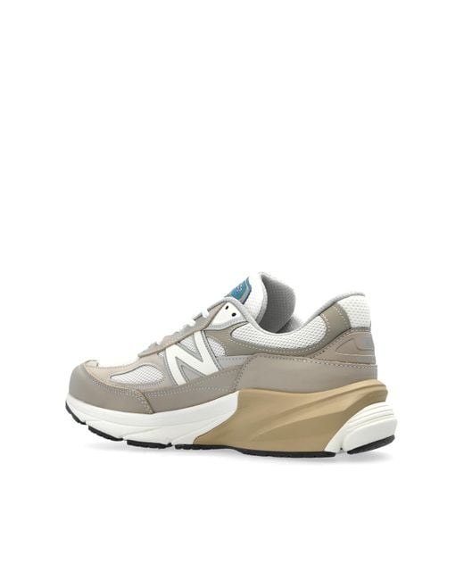New Balance White Sports Shoes U990Mm6 for men