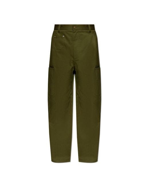 Givenchy Green Cargo Trousers for men