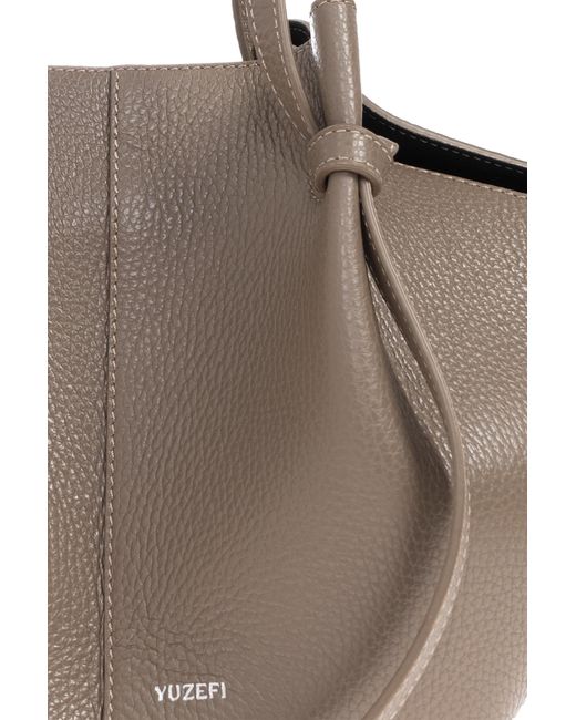 Yuzefi Gray "Mochi" Shopper Bag