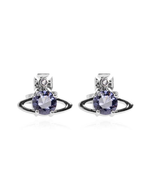 Vivienne Westwood Blue 'Reina' Earrings