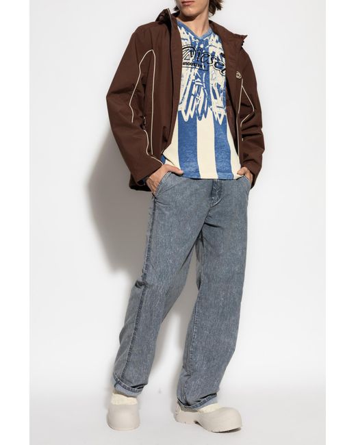 DIESEL Brown Jacket 'J-Hives' for men
