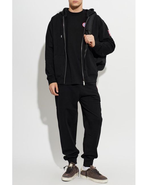 Canada Goose Black Loon Sweatpants for men