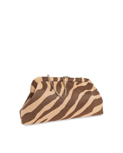Jimmy Choo Brown Clutch 'Skylar'