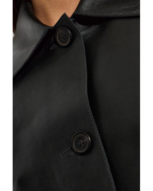 Arma Blue Leather Jacket 'Nos Emy'