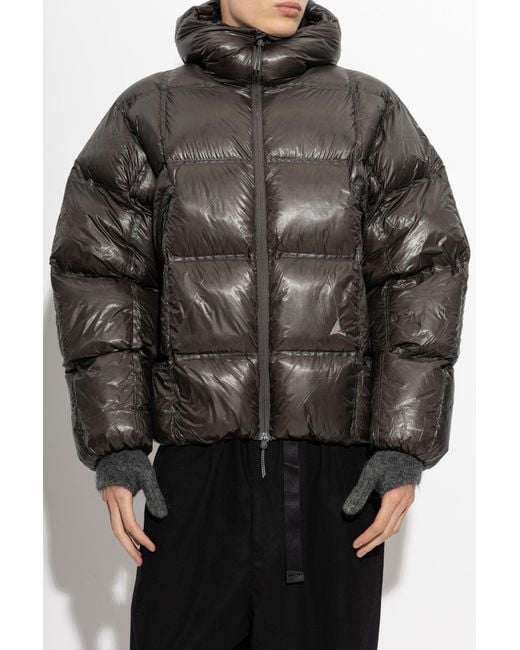 Roa Black Down Jacket With Hood for men